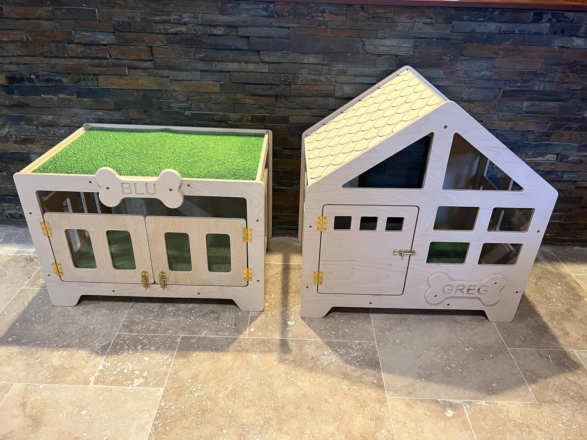 Blu | Modern Dog House-7