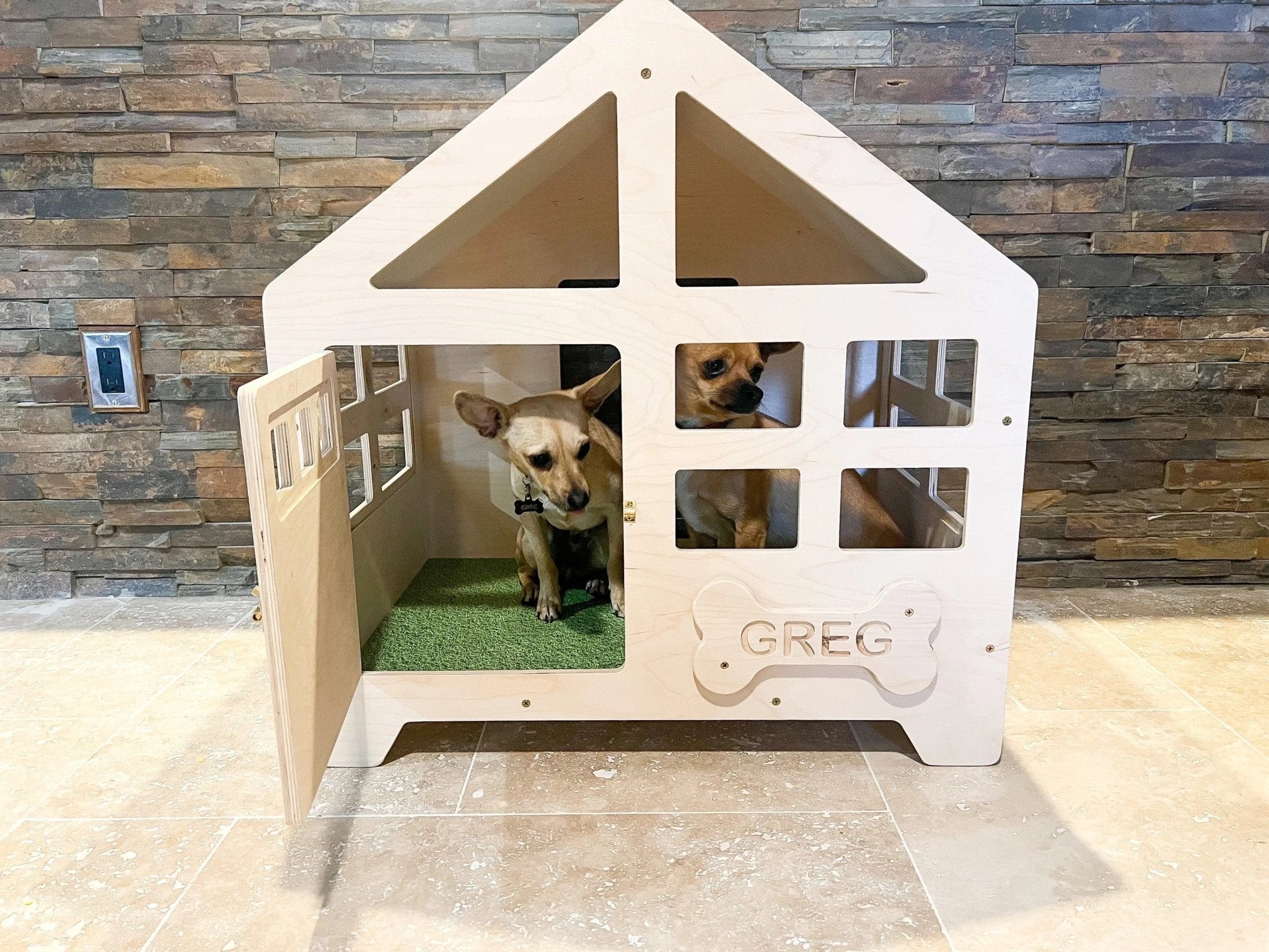 Greg | Traditional Dog House - Aware House
