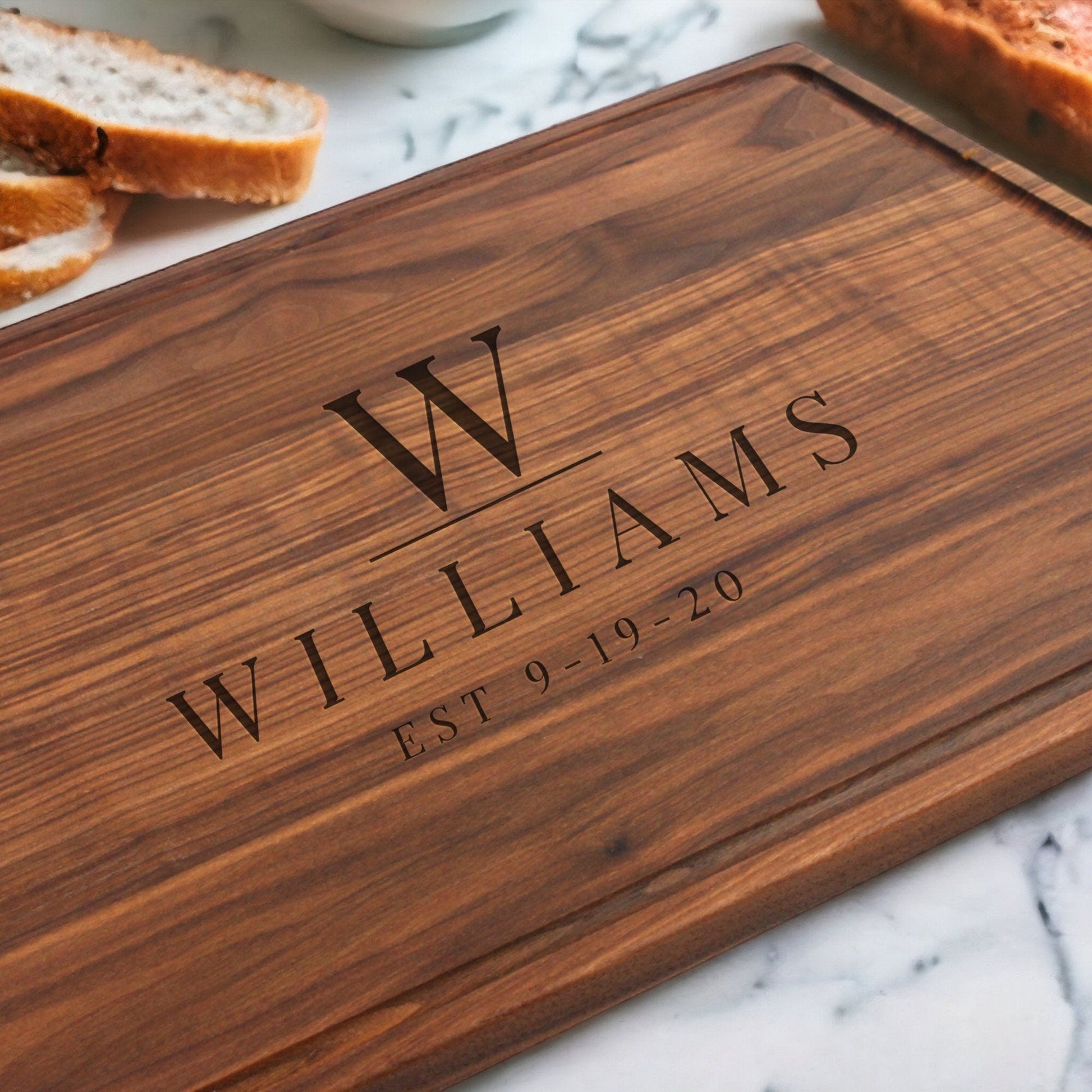 Extra Large Walnut Cutting Board-7