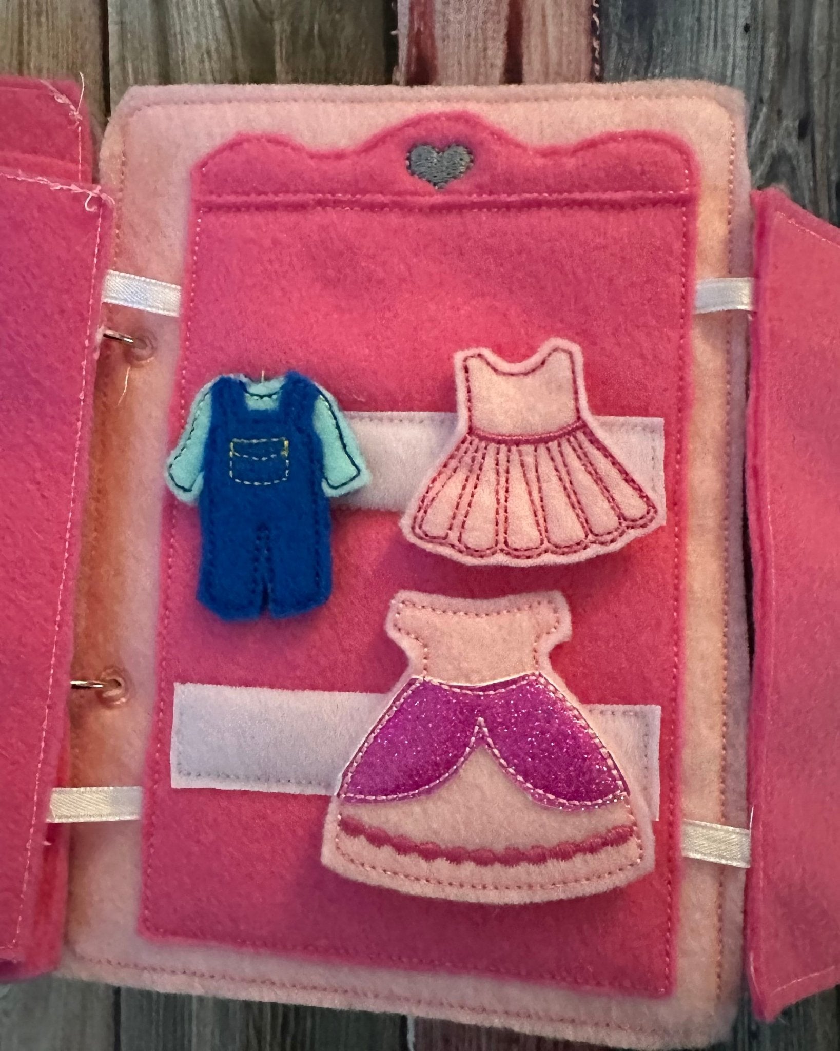 Felt Dollhouse Quiet Book | Interactive Toddler Activity Toy - Aware House