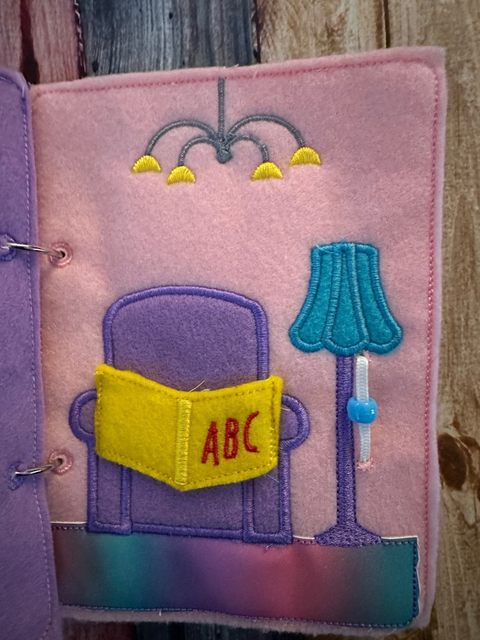 Felt Dollhouse Quiet Book | Interactive Toddler Activity Toy - Aware House