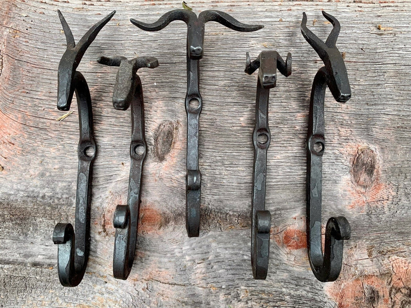 Mini Animal Wall Hooks | Decorative Metal Wall Hooks-zoom-