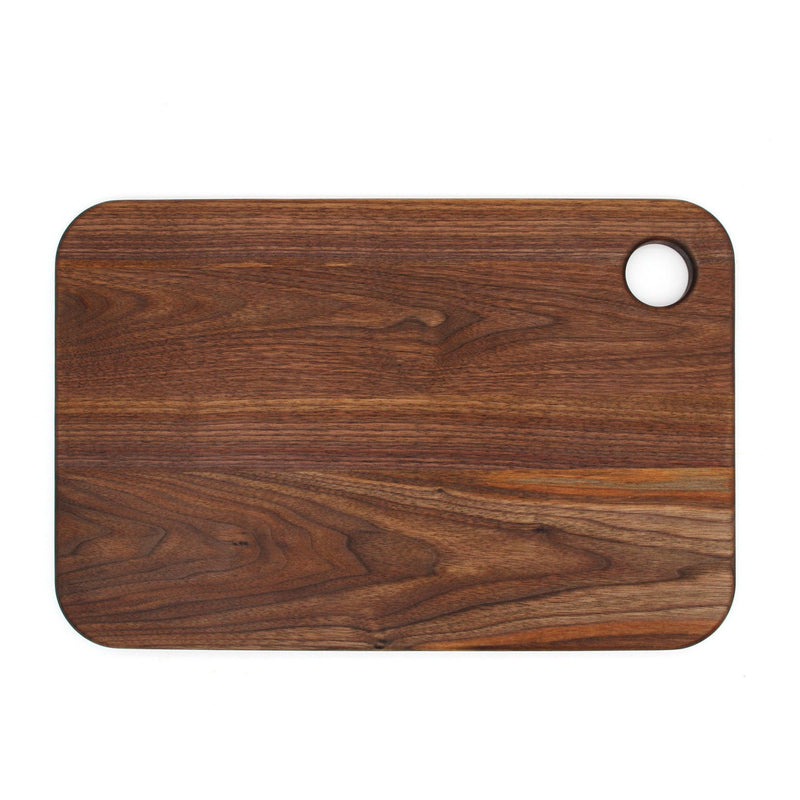Large Wood Cutting Board with Thumb Hole & Juice Groove-zoom-