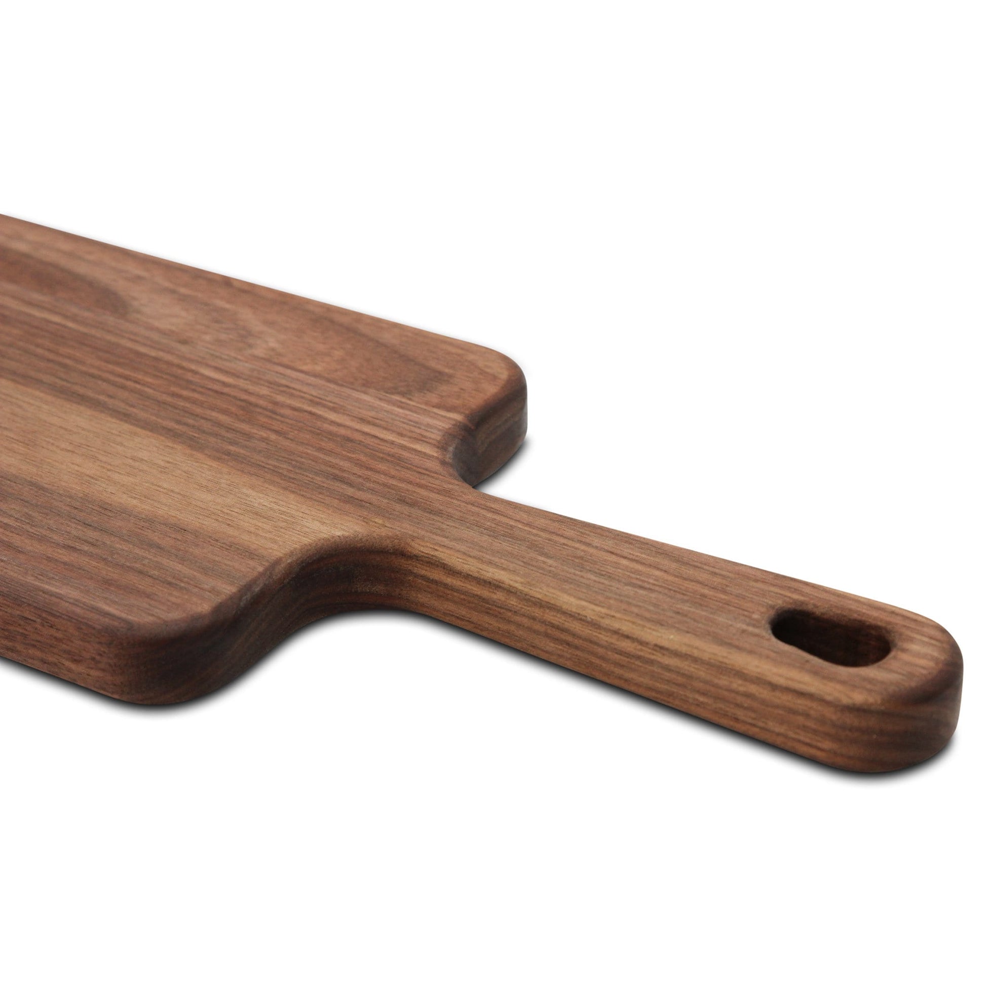 Walnut Paddle Cutting Board With Handle-8