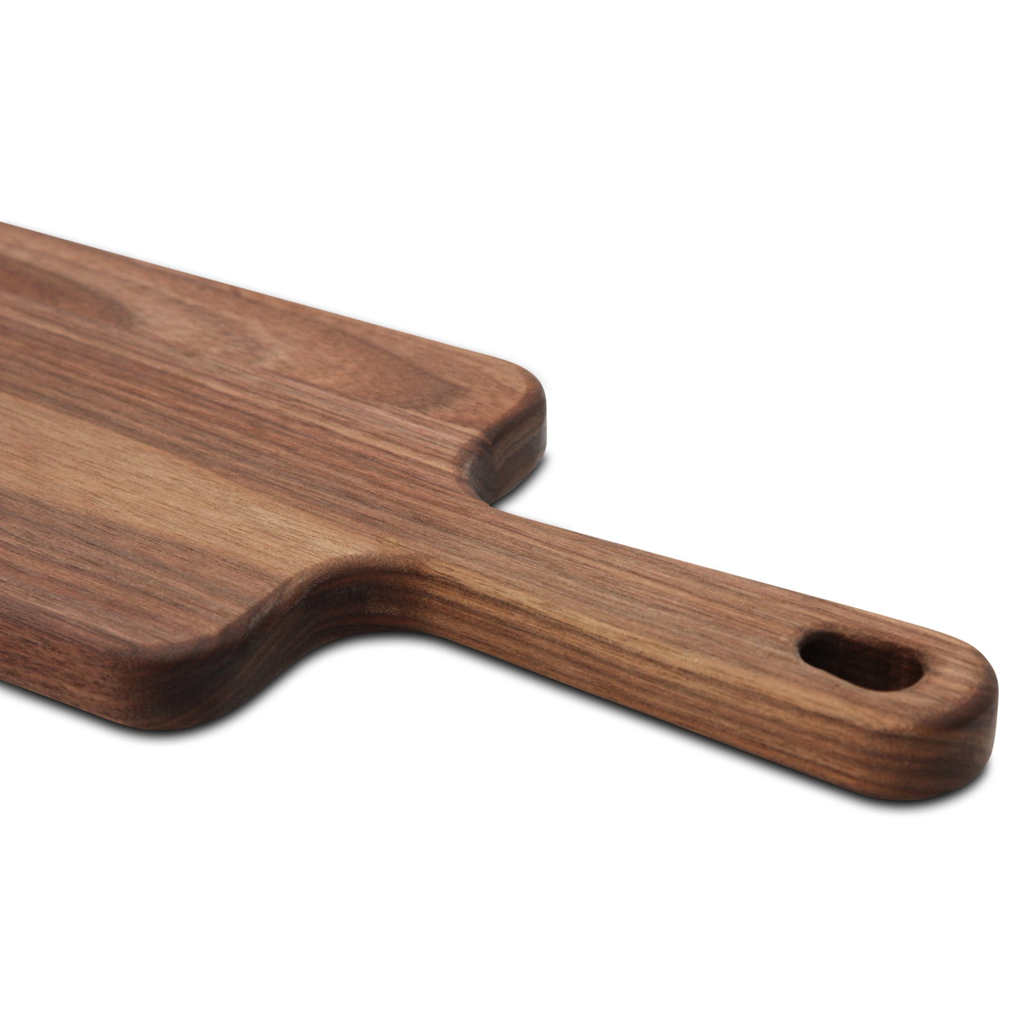 Walnut Paddle Cutting Board With Handle-zoom-8