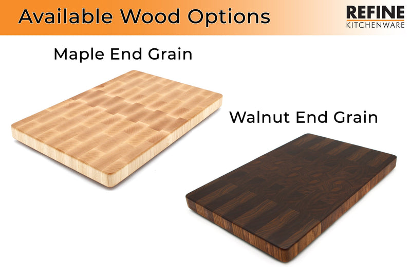 Large End Grain Walnut Cutting Board-zoom-
