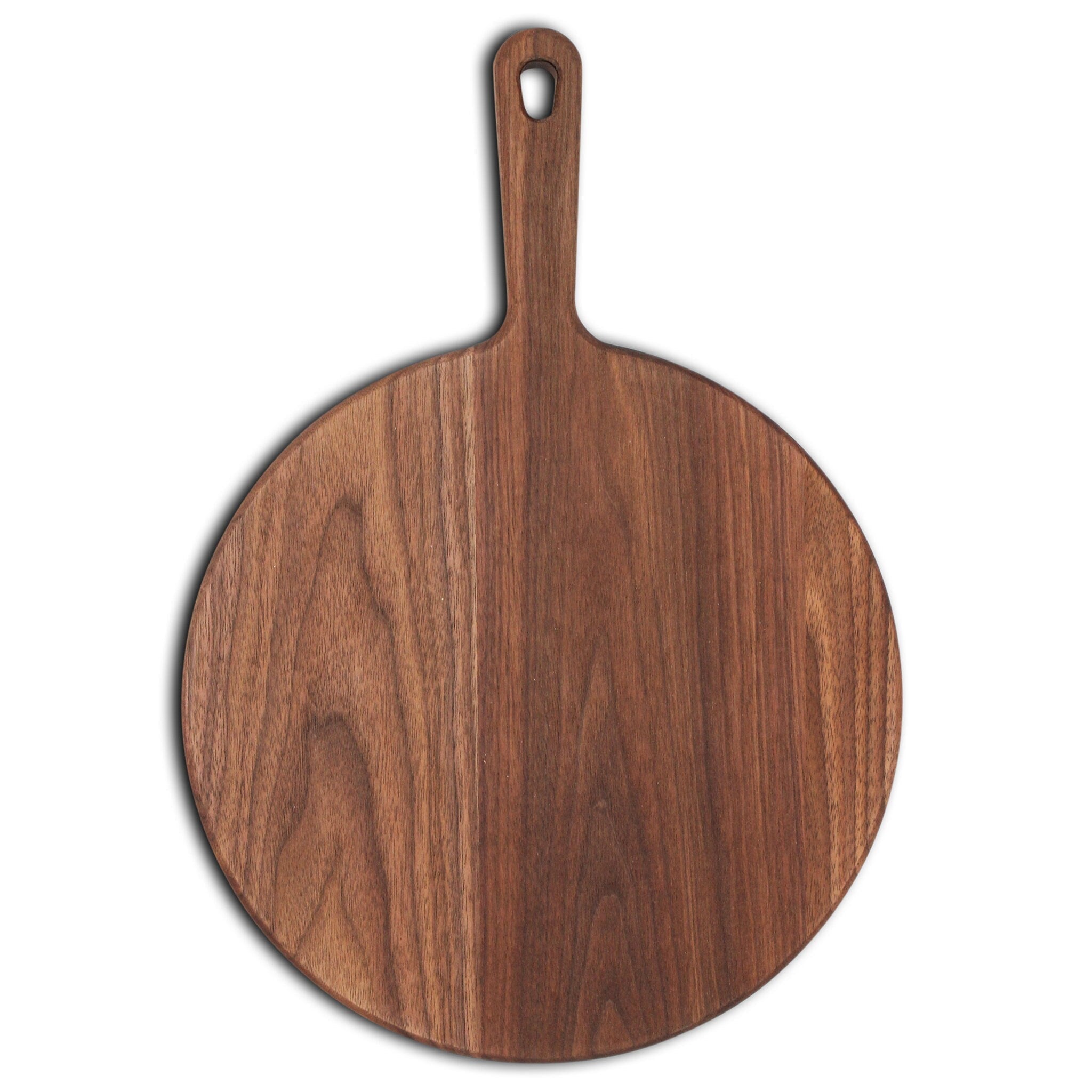 Walnut Paddle Cutting Board With Handle-zoom-6