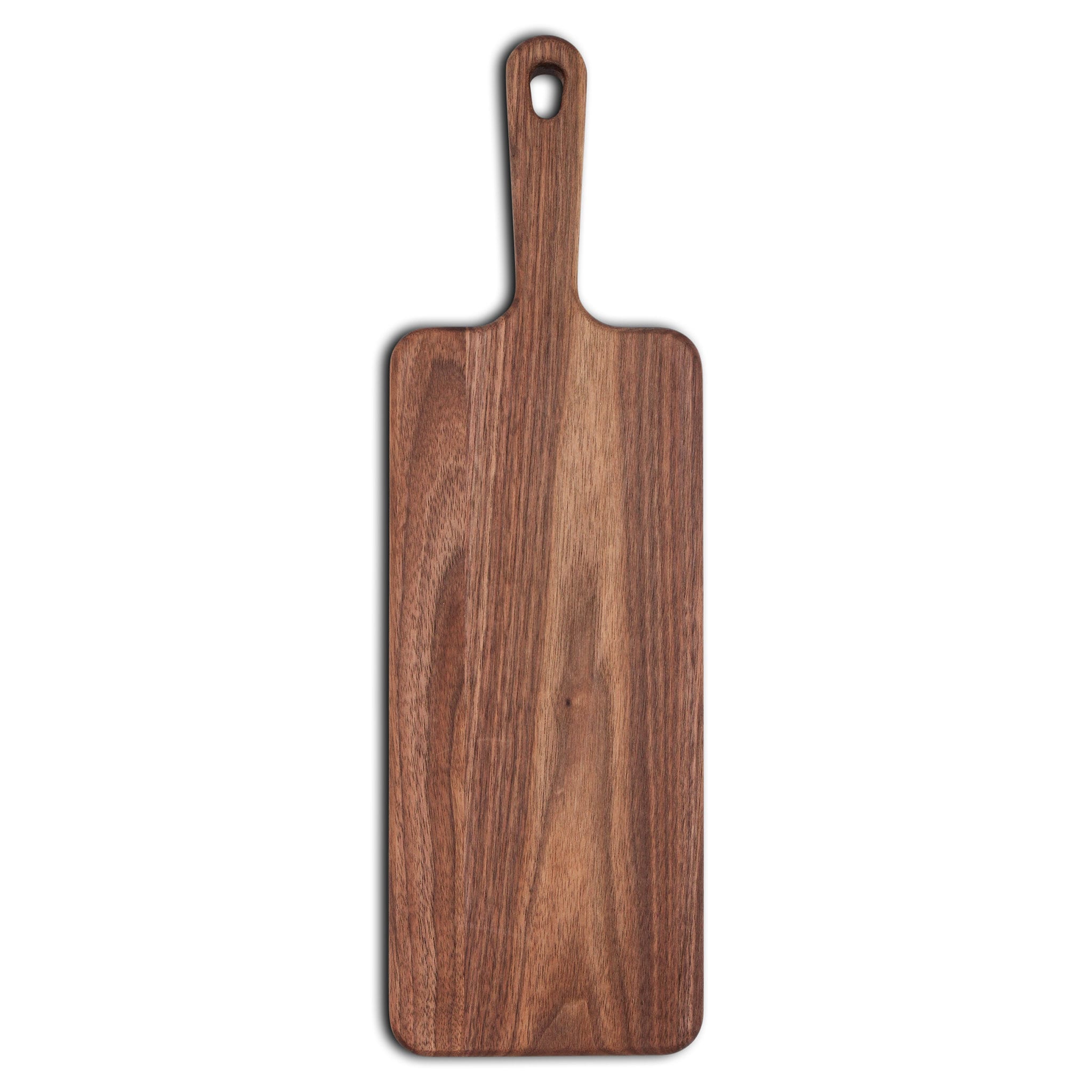 Walnut Paddle Cutting Board With Handle-zoom-4