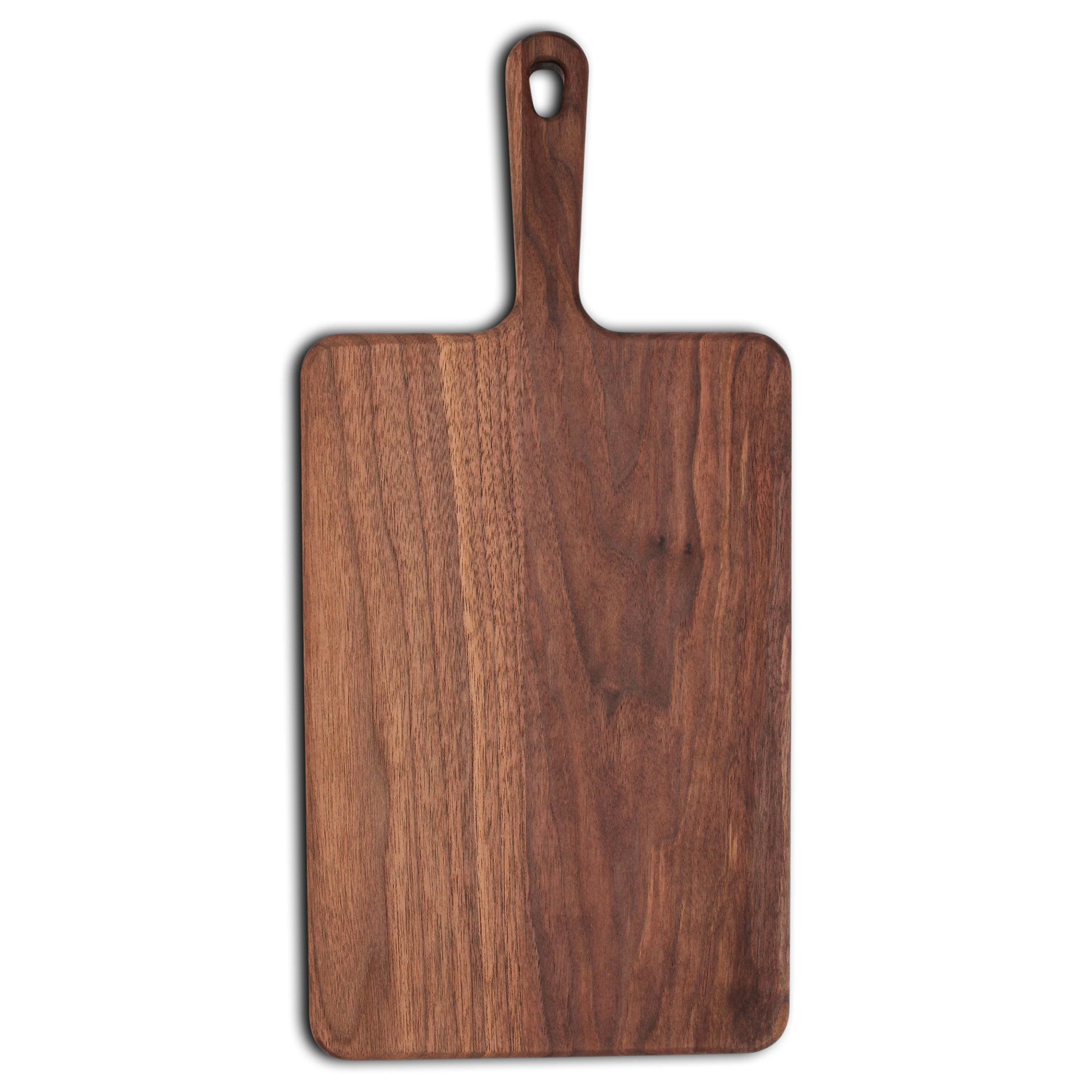 Walnut Paddle Cutting Board With Handle-zoom-3