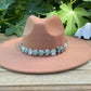 Ocean Jasper & Turquoise Gemstone Hat Band