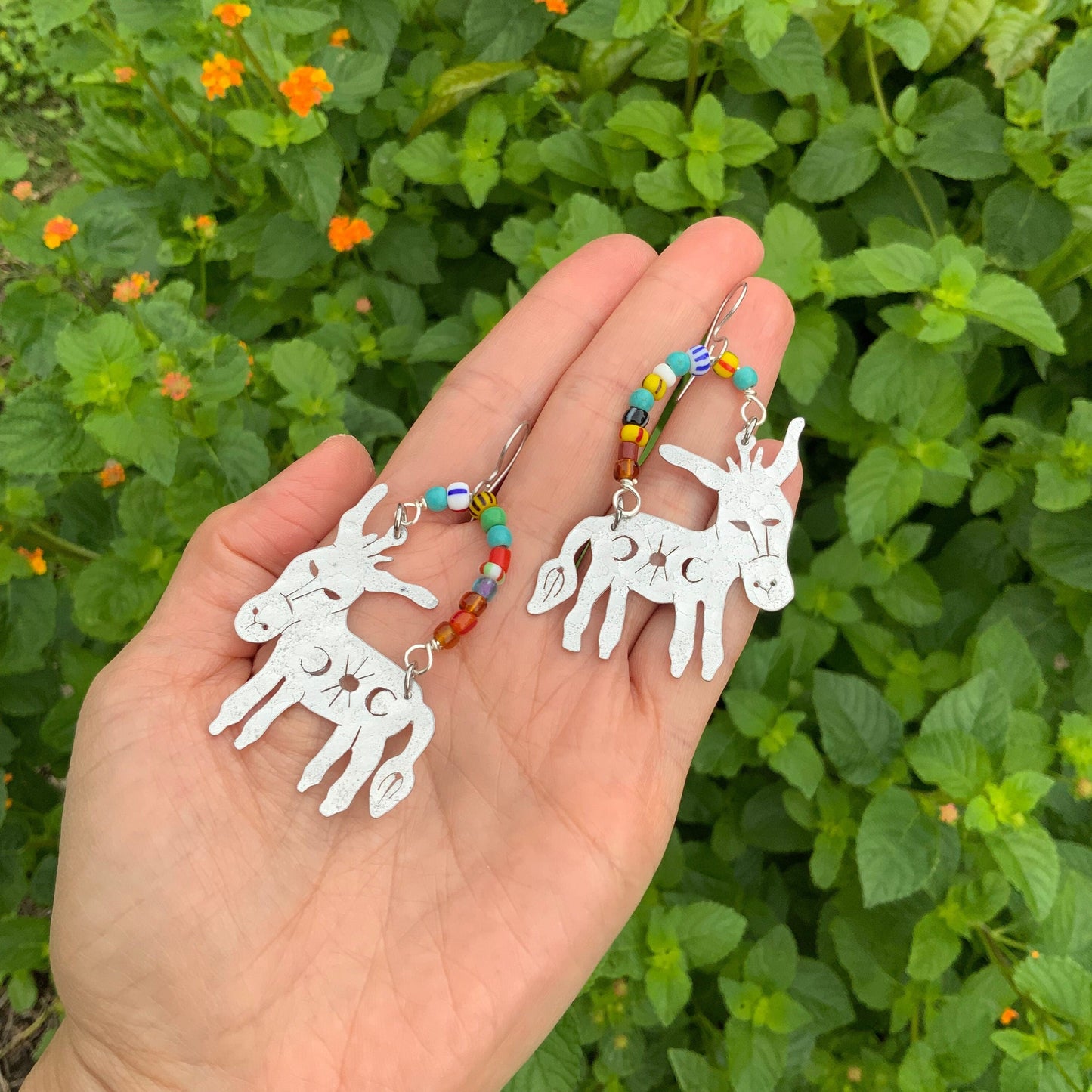 Celestial Donkey Earrings