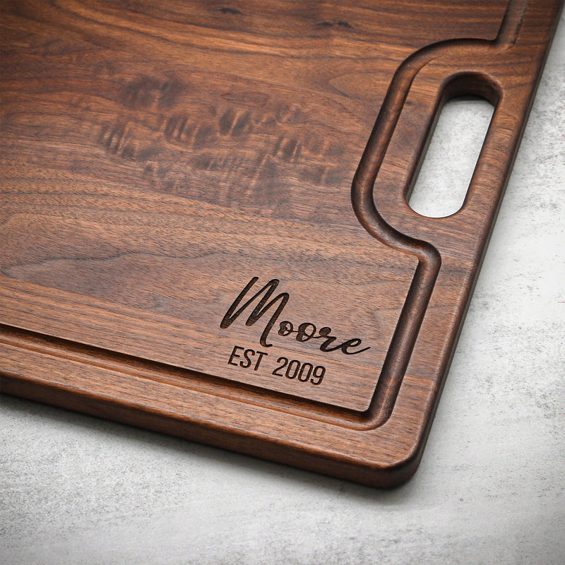 Extra Large Walnut Cutting Board-zoom-