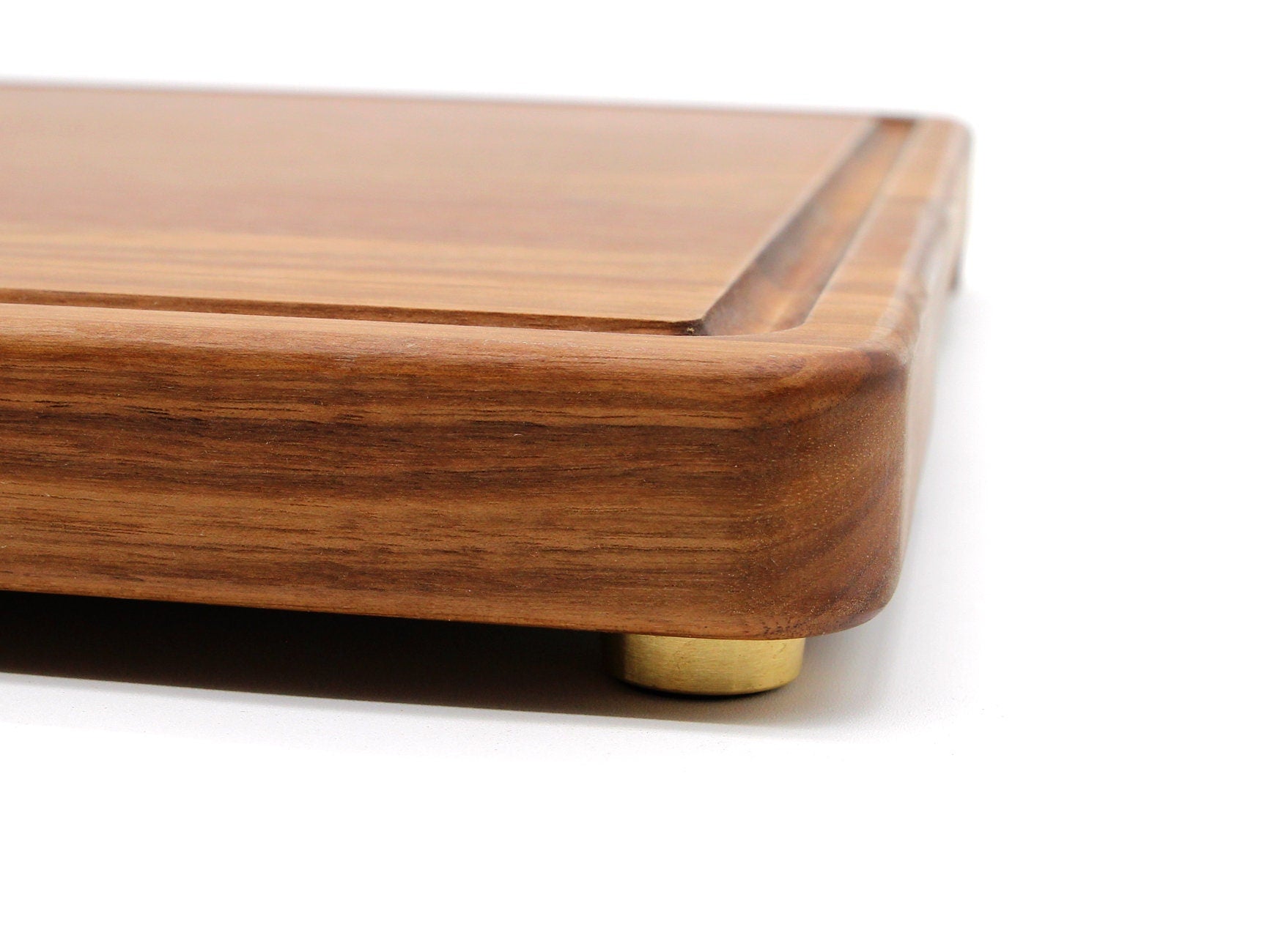 Premium Brass Cutting Board Feet | Set of 4-zoom-6
