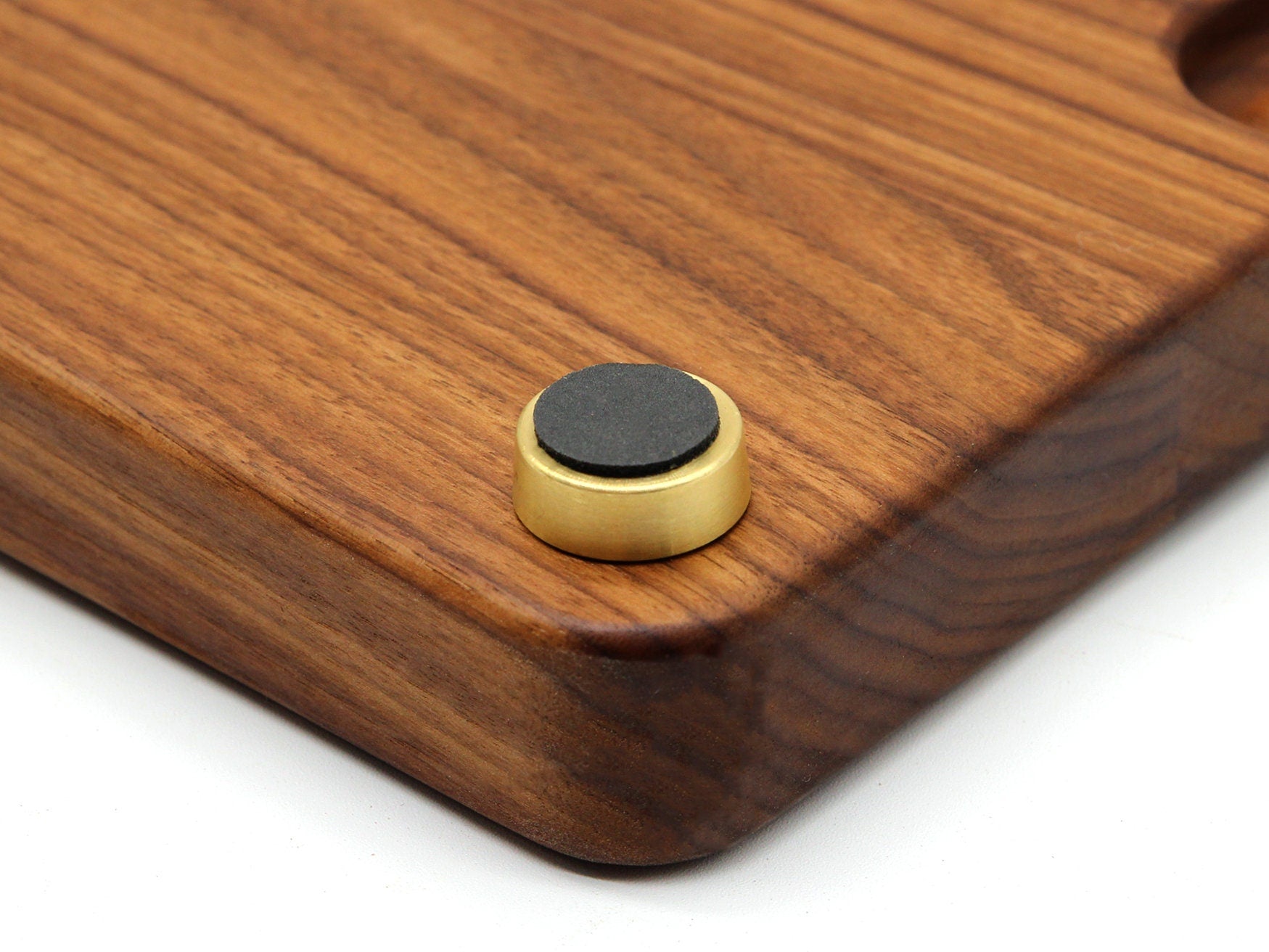 Premium Brass Cutting Board Feet | Set of 4-zoom-1