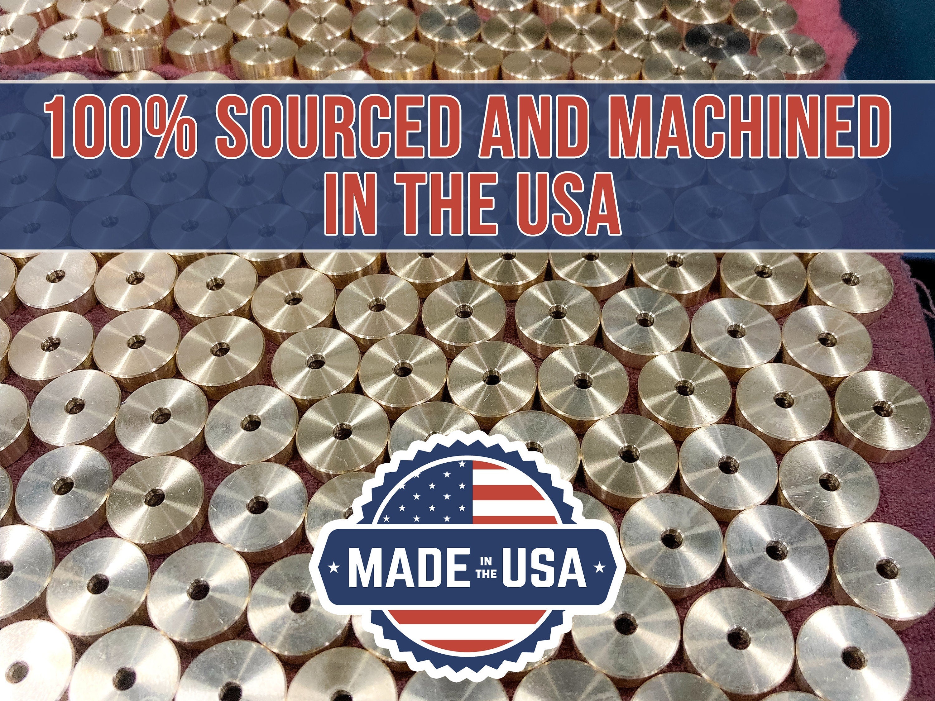 Premium Brass Cutting Board Feet | Set of 4-zoom-3