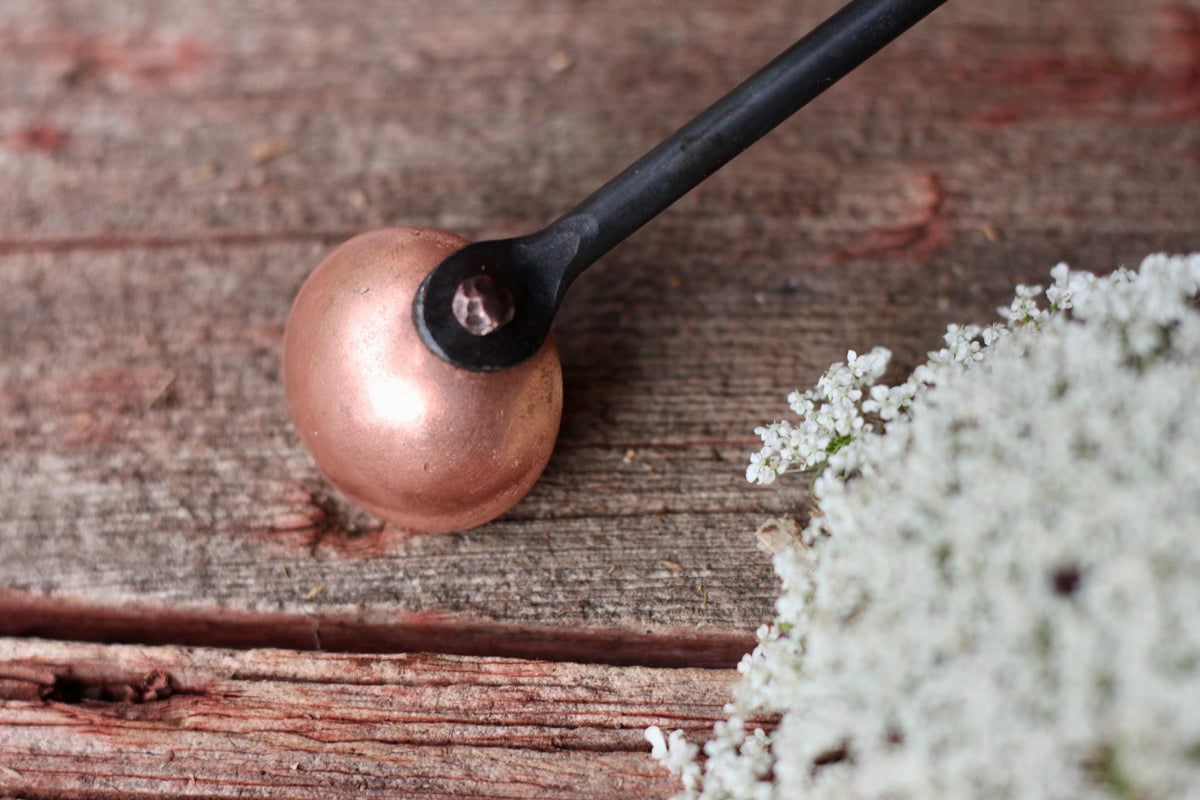 Copper and Steel Half Teaspoon (1/2 Tsp)-zoom-5