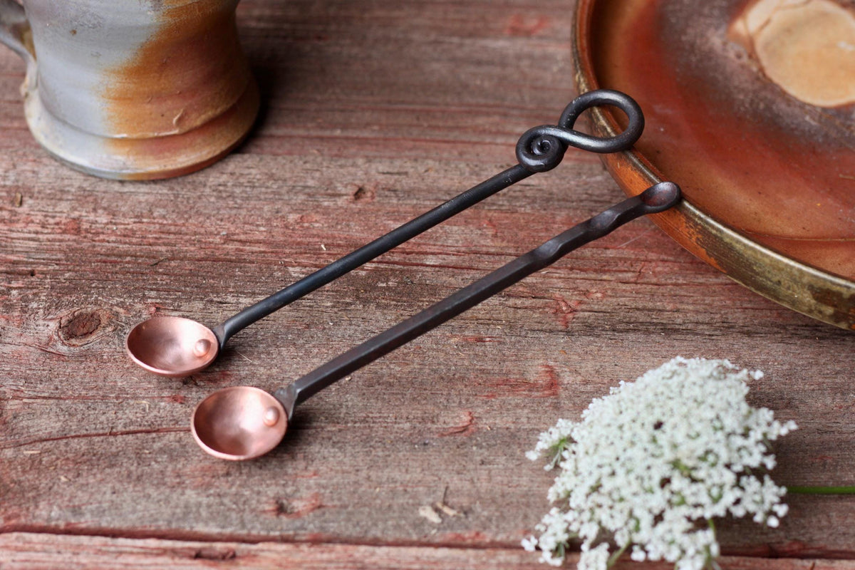 Copper and Steel Half Teaspoon (1/2 Tsp)-1