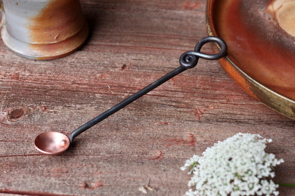 Copper and Steel Half Teaspoon (1/2 Tsp)-zoom-2