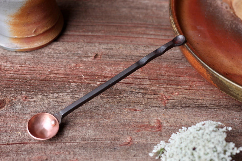 Copper and Steel Half Teaspoon (1/2 Tsp)-zoom-