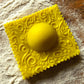 Square Floral Artisan Ravioli Mold