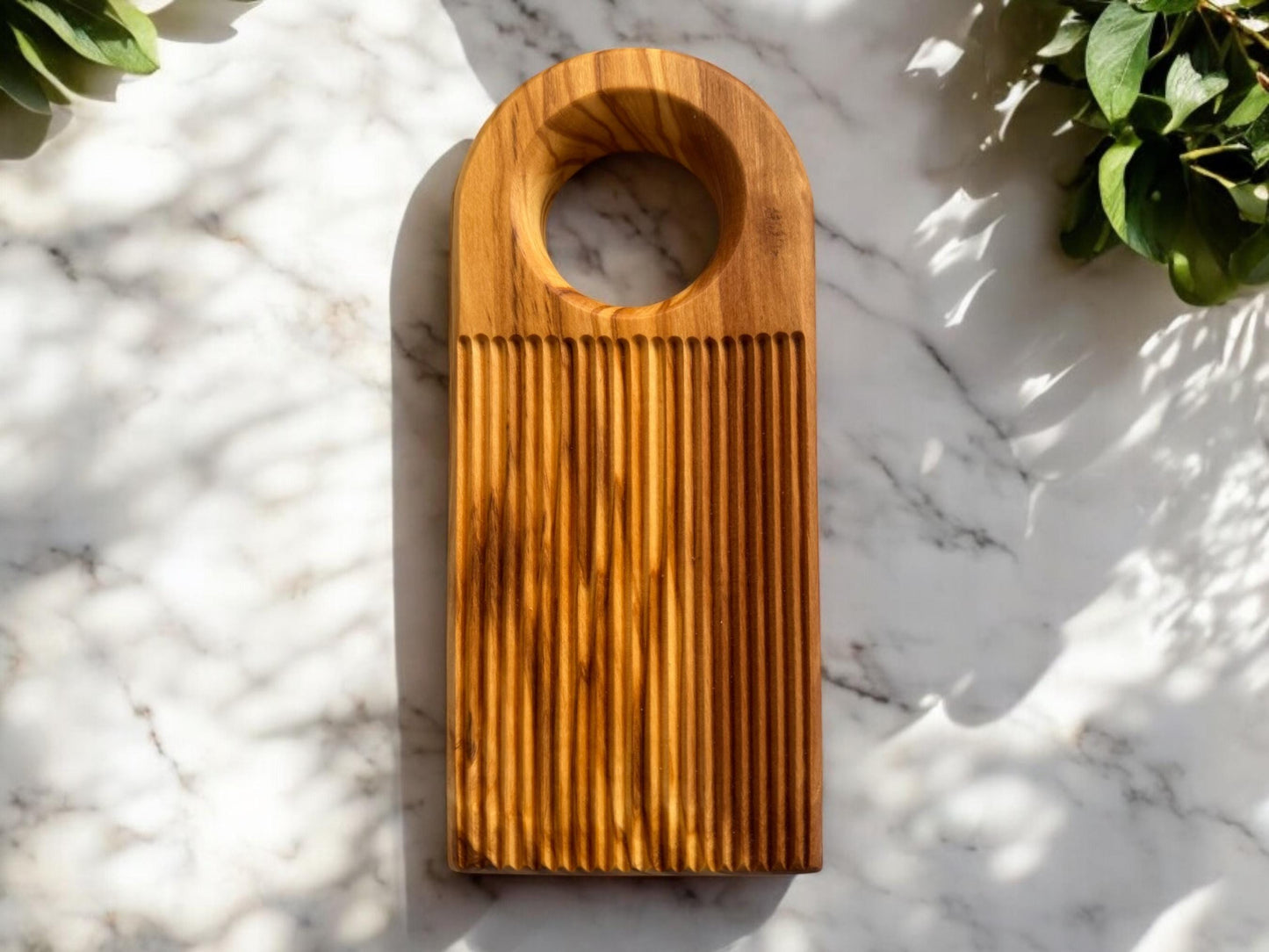 Classic Olive Wood Gnocchi Board