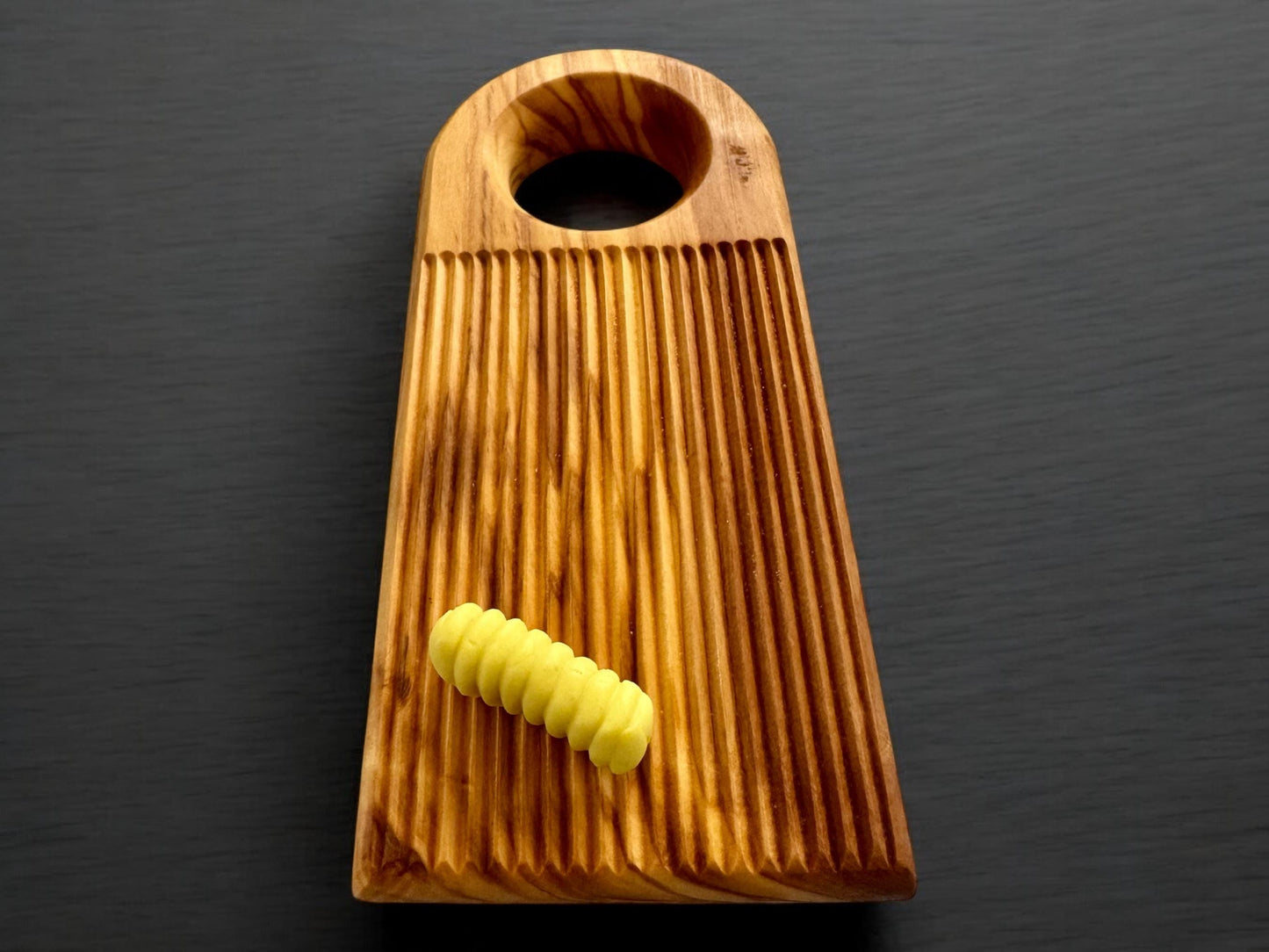 Classic Olive Wood Gnocchi Board