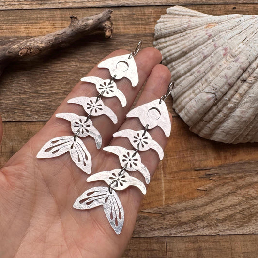 Fish Bone Earrings