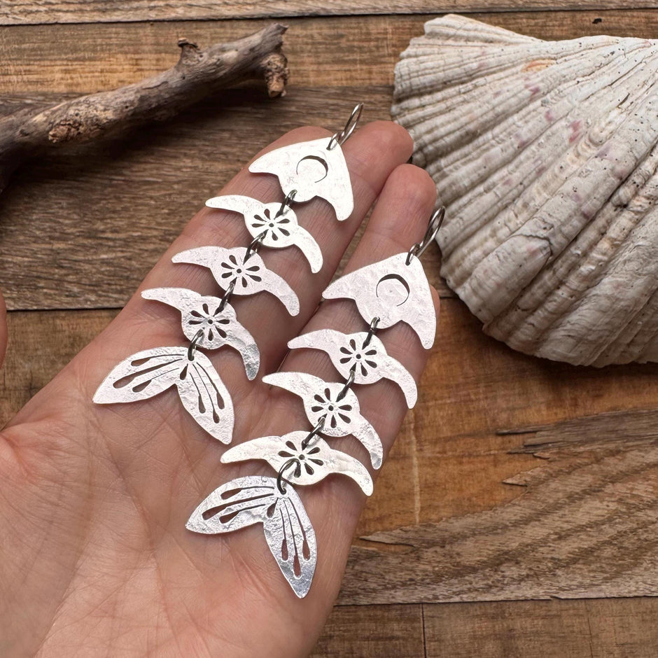 Fish Bone Earrings