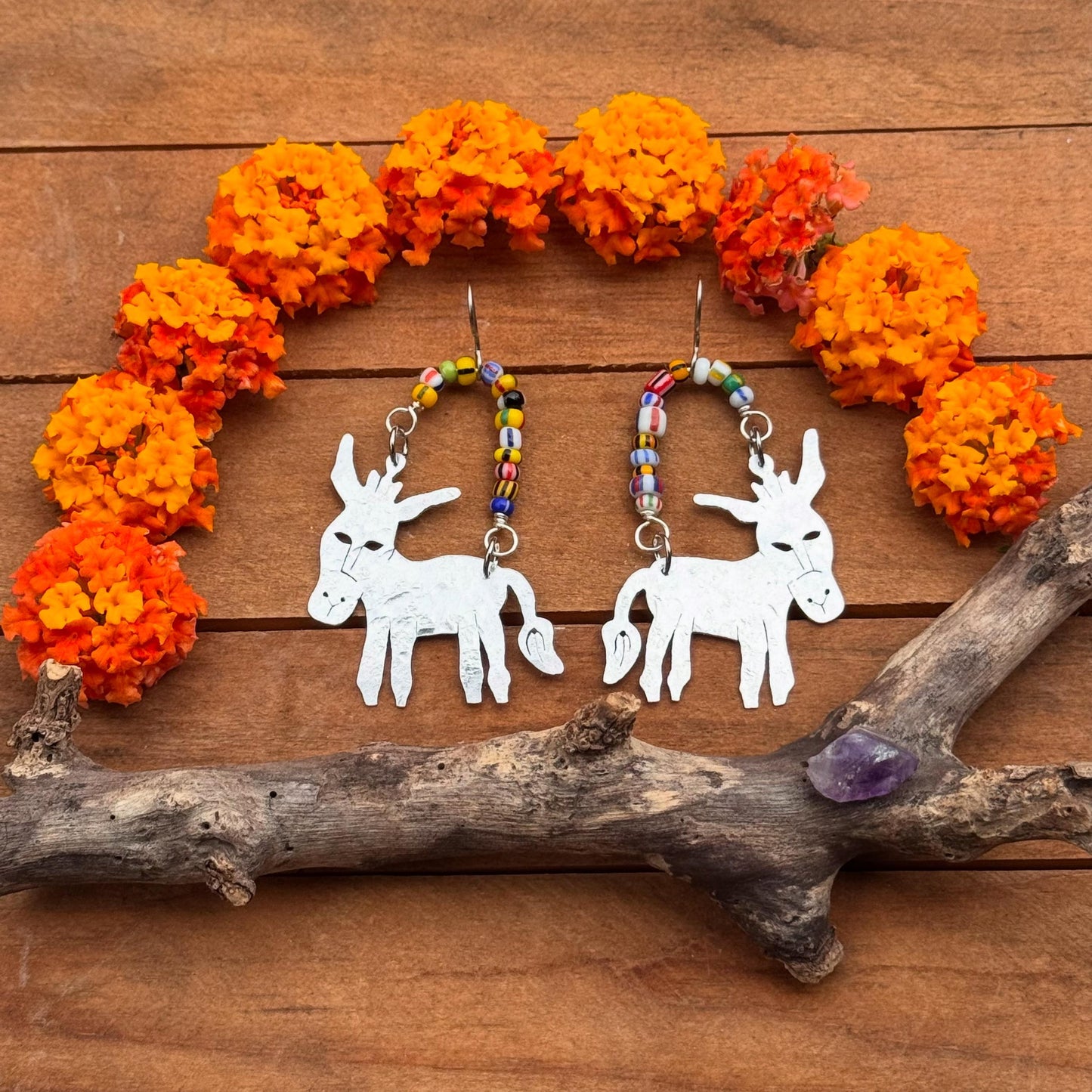 Celestial Donkey Earrings