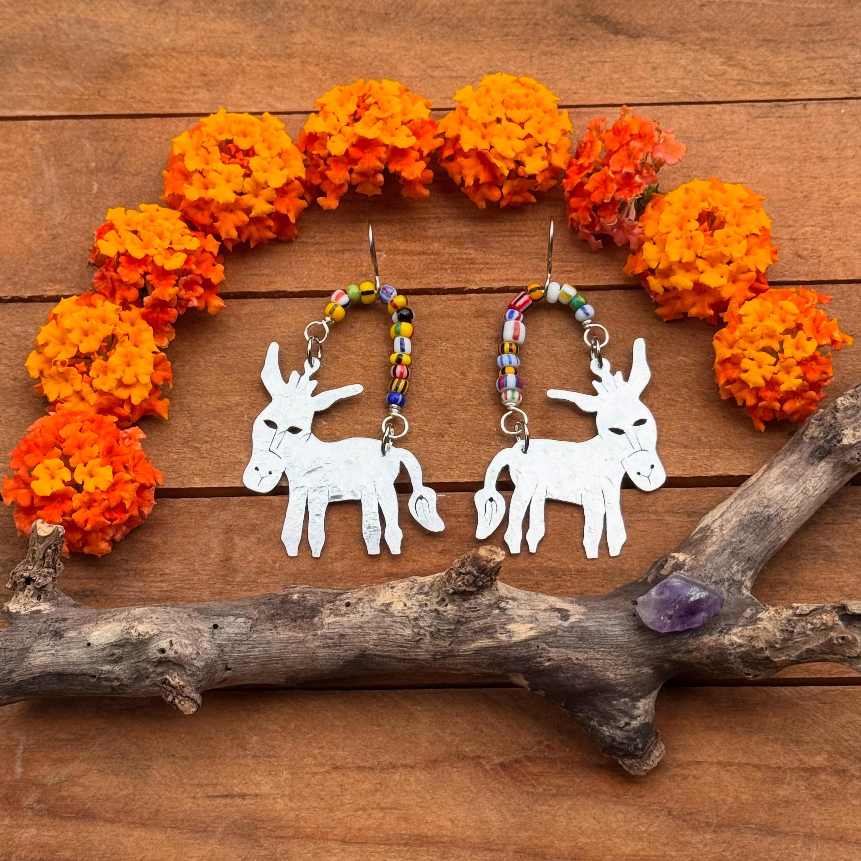 Celestial Donkey Earrings-zoom-5