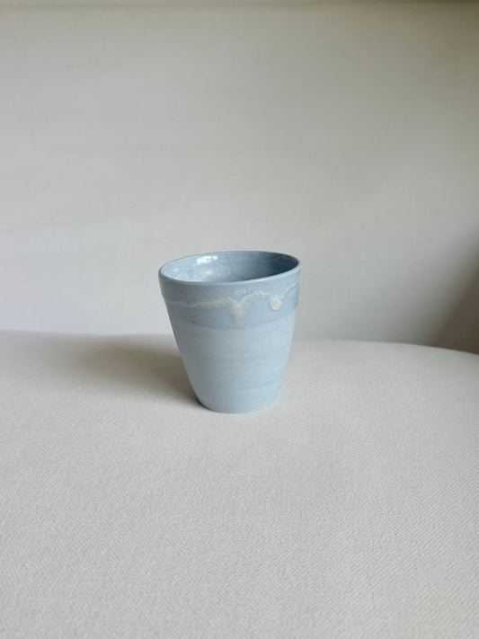 Blue Porcelain Tea Tumbler