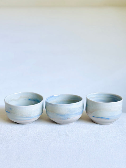 Blue Porcelain Wide Cup