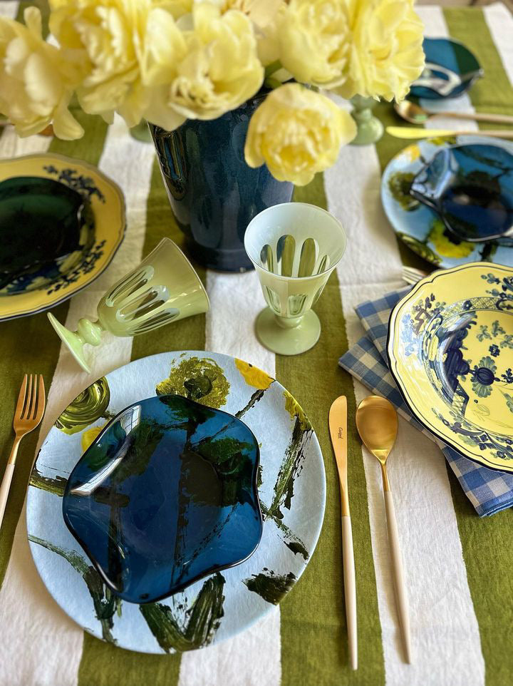 Lemon Posey China Plate Set
