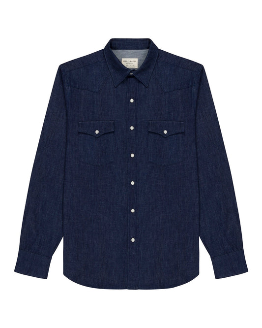 Indigo Denim Men's Shirt