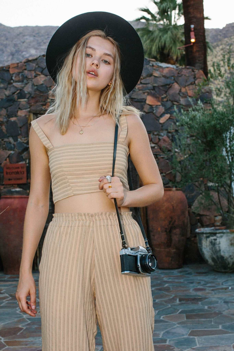 Isajah Top | Desert Stripe-zoom-