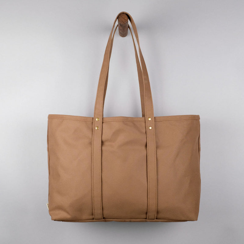 Beachwood Yoga Tote Bag in Tobacco-zoom-