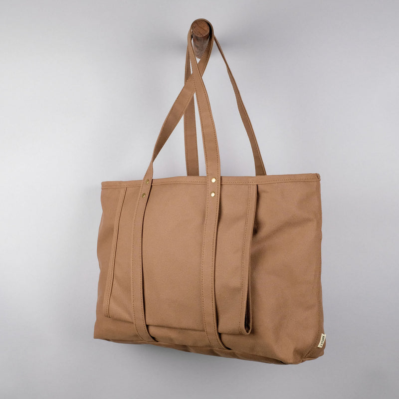 Beachwood Yoga Tote Bag in Tobacco-zoom-