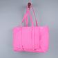 Beachwood Yoga Tote Bag in Flamingo Pink