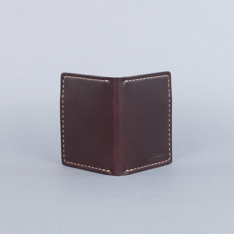 Boyer Bi-Fold Wallet in Dark Brown-zoom-