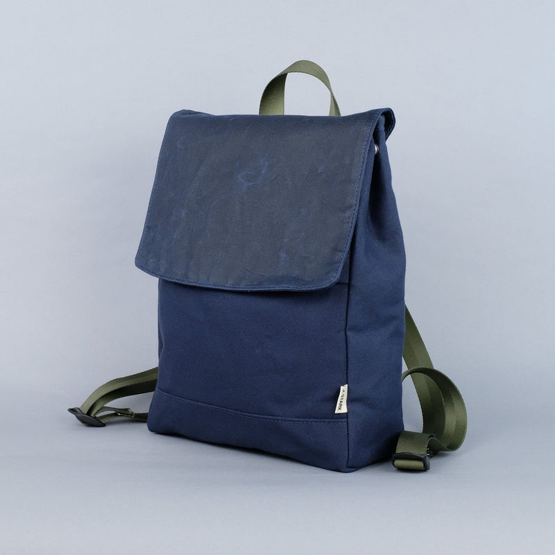 Bristol Backpack in Navy-zoom-