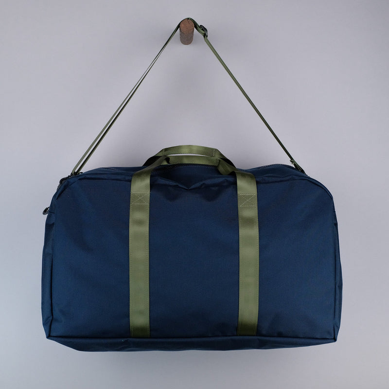 Bryant Large Duffle Bag in Navy + Olive-zoom-