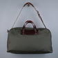 Bryant Large Duffle Bag in Olive + Dark Brown