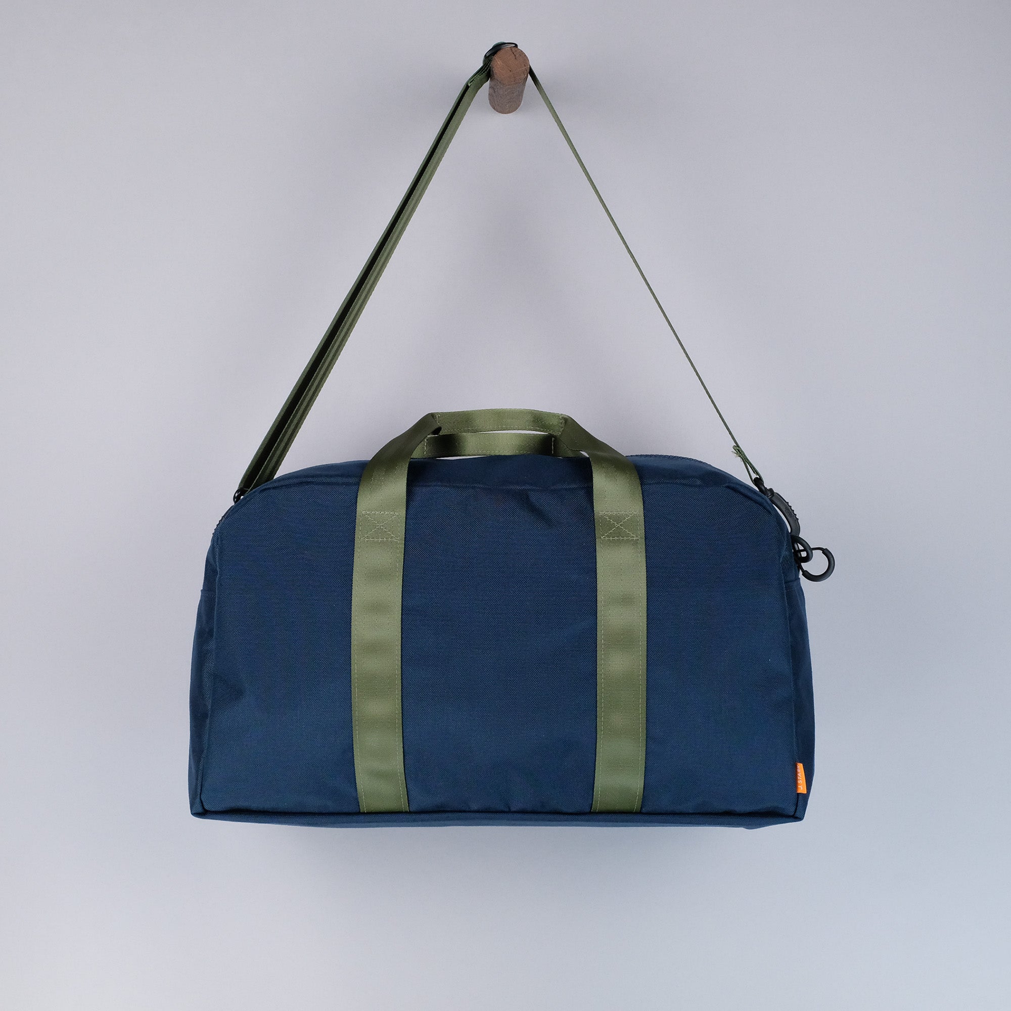 Bryant Medium Duffle Bag in Navy + Olive-zoom-1