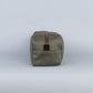 Clark Large Dopp Kit in Olive + Dark Brown