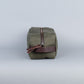 Clark Large Dopp Kit in Olive + Dark Brown
