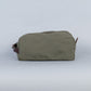 Clark Large Dopp Kit in Olive + Dark Brown