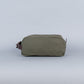 Clark Dopp Kit in Olive + Dark Brown