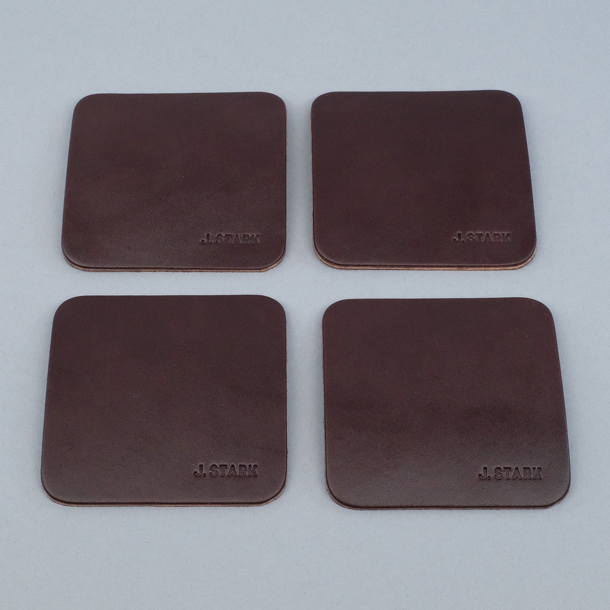 Leather Coasters | Pack of Four-zoom-5