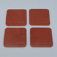 Leather Coasters | Pack of Four