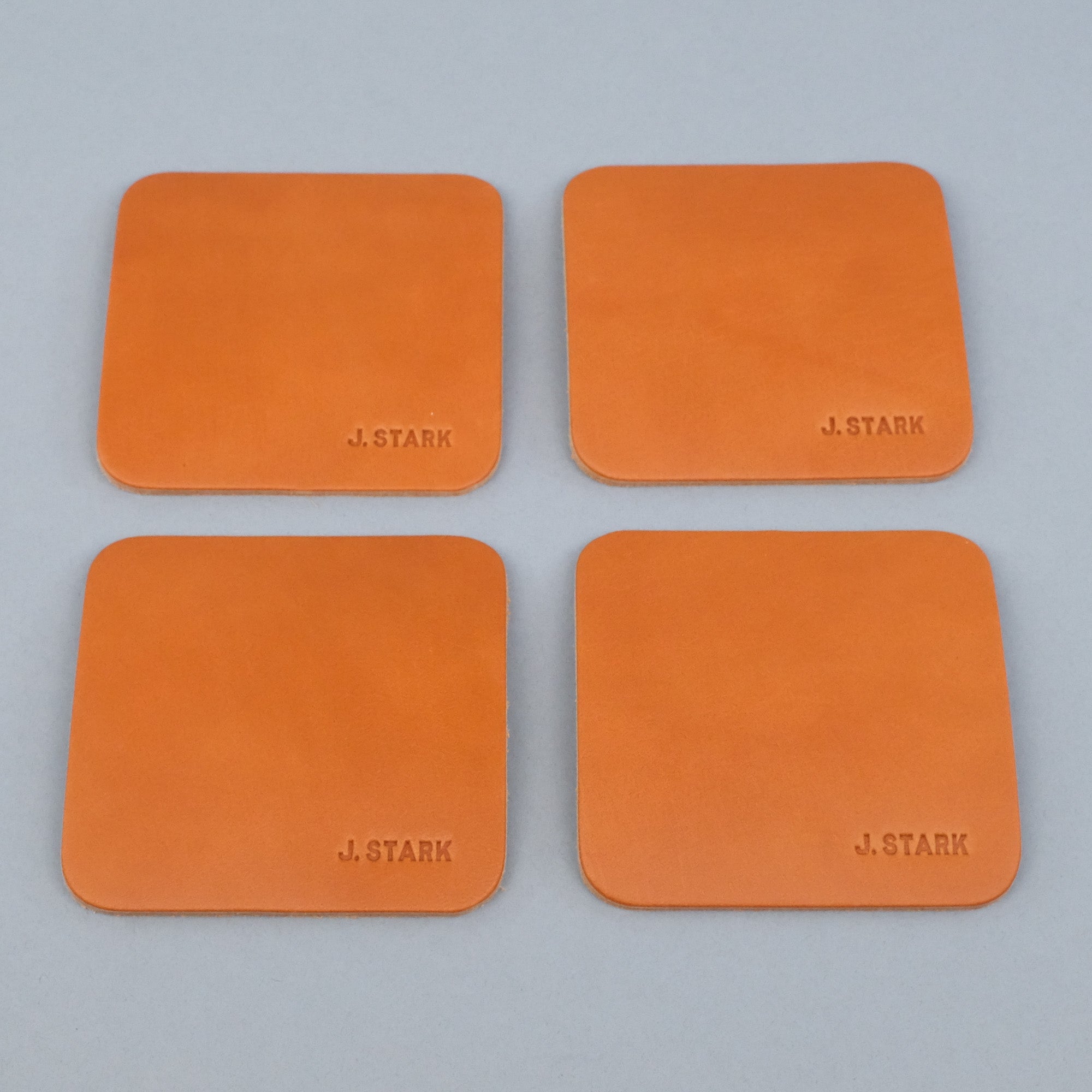 Leather Coasters | Pack of Four-zoom-4